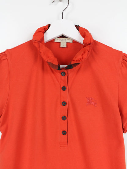 Burberry Brit Damen Poloshirt Orange XS