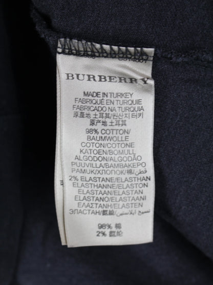 Burberry Brit Damen Langarm Poloshirt Grau S