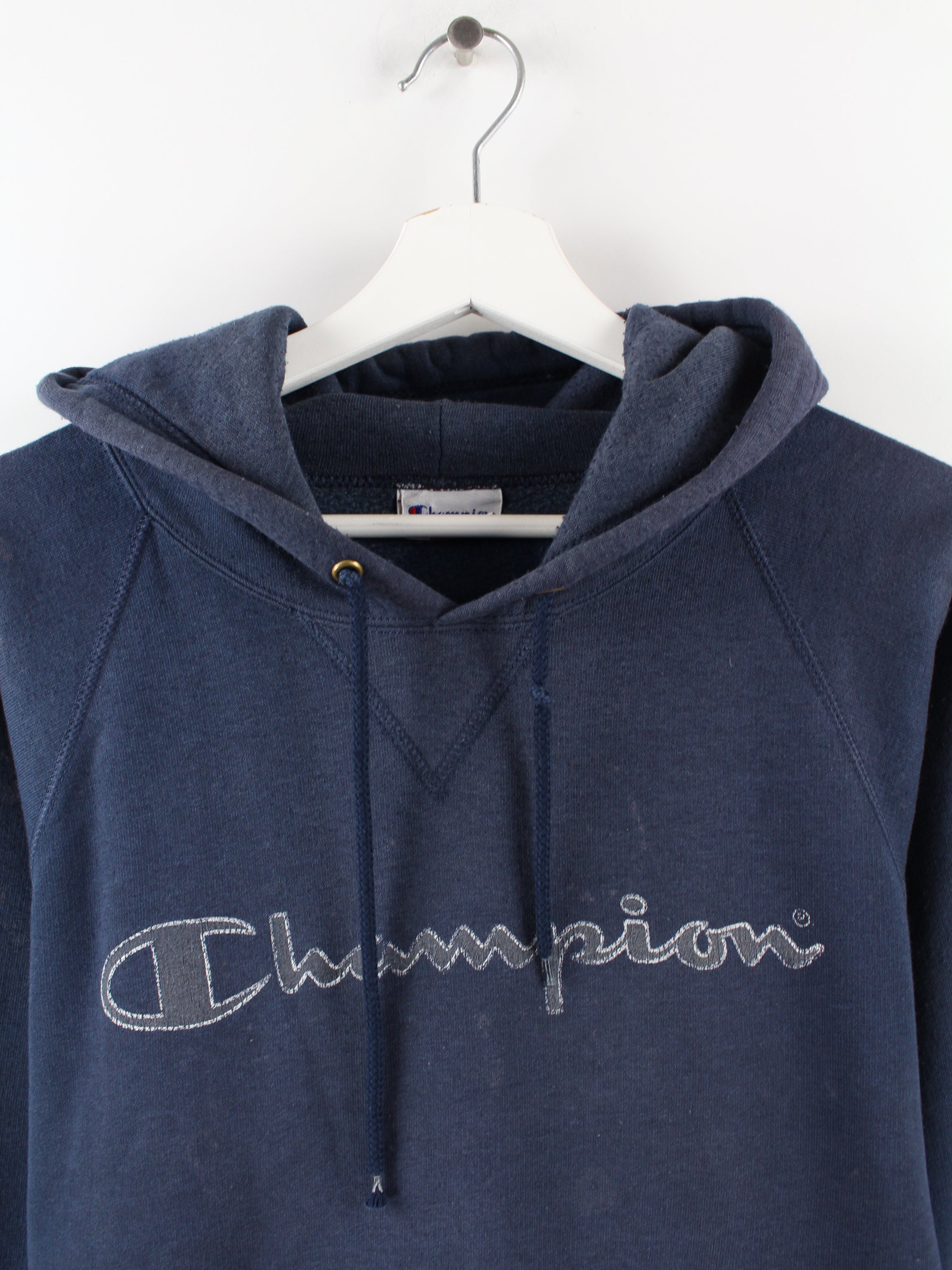 Sweat capuche Champion Bleu S