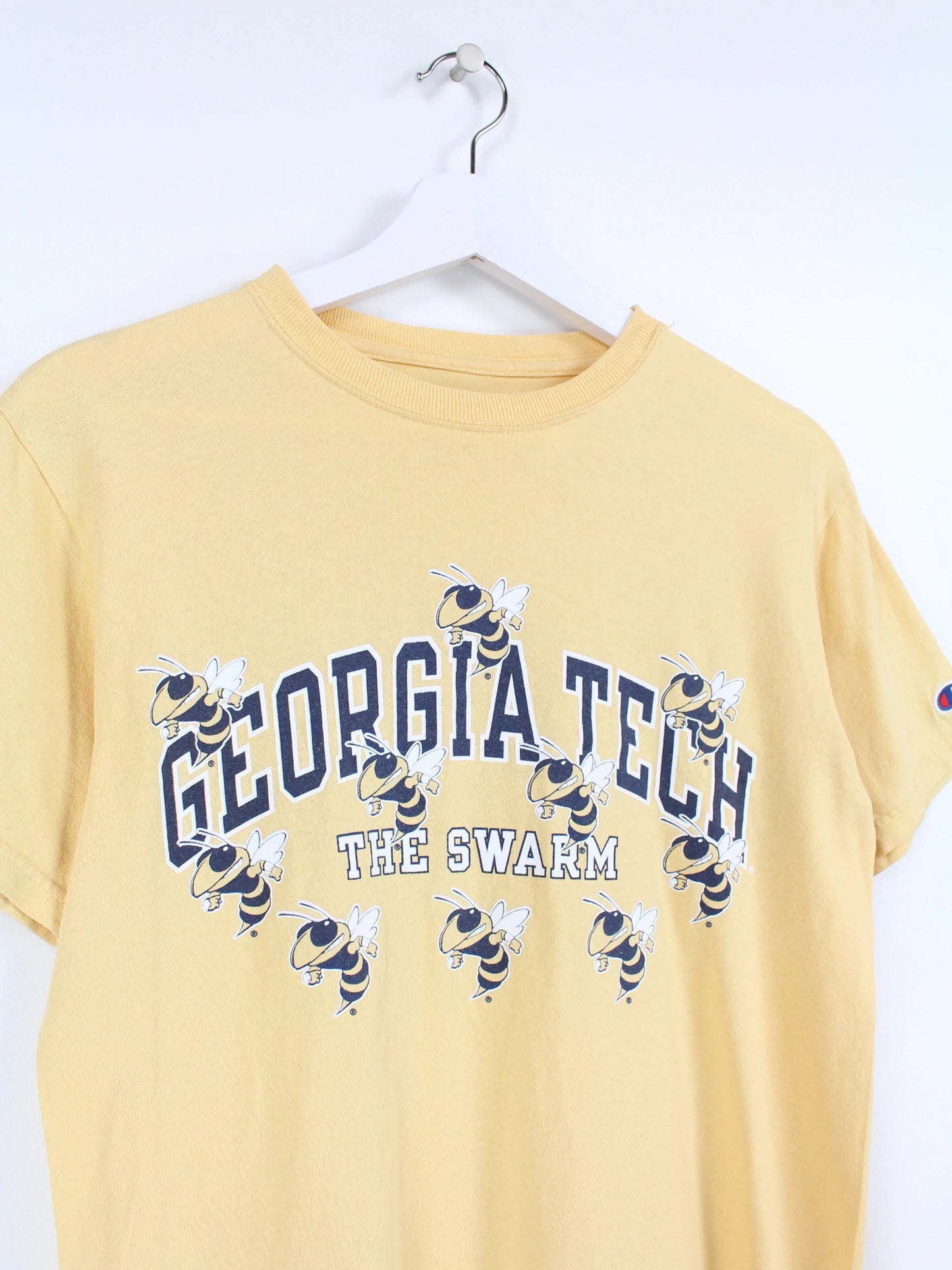 Champion Georgia Tech T-Shirt Gelb S