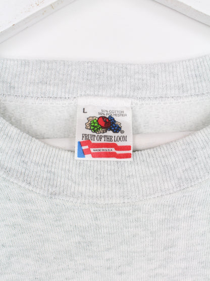 Fruit of the Loom Print sweater Grau L