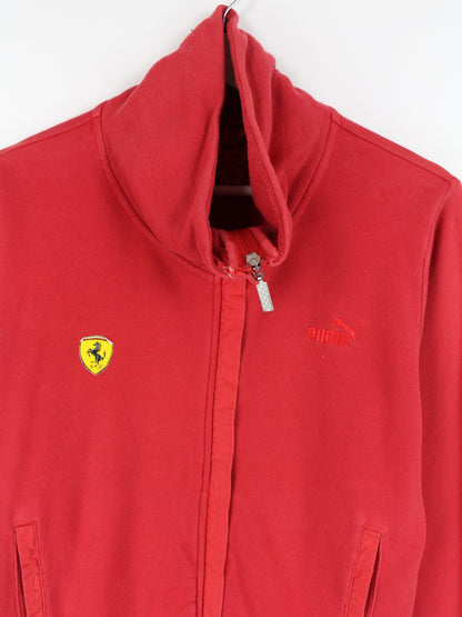 Puma Ferrari Sweatjacke Rot M