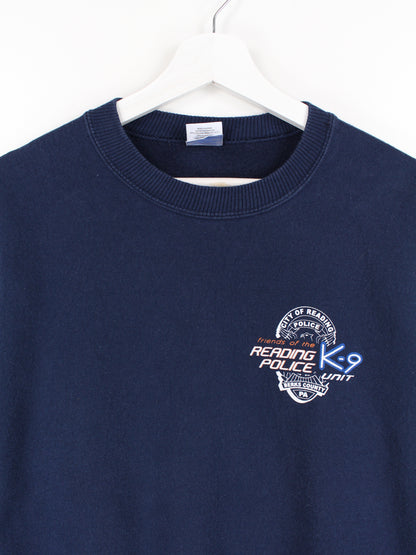 Gildan K9 Print Sweater Blau S