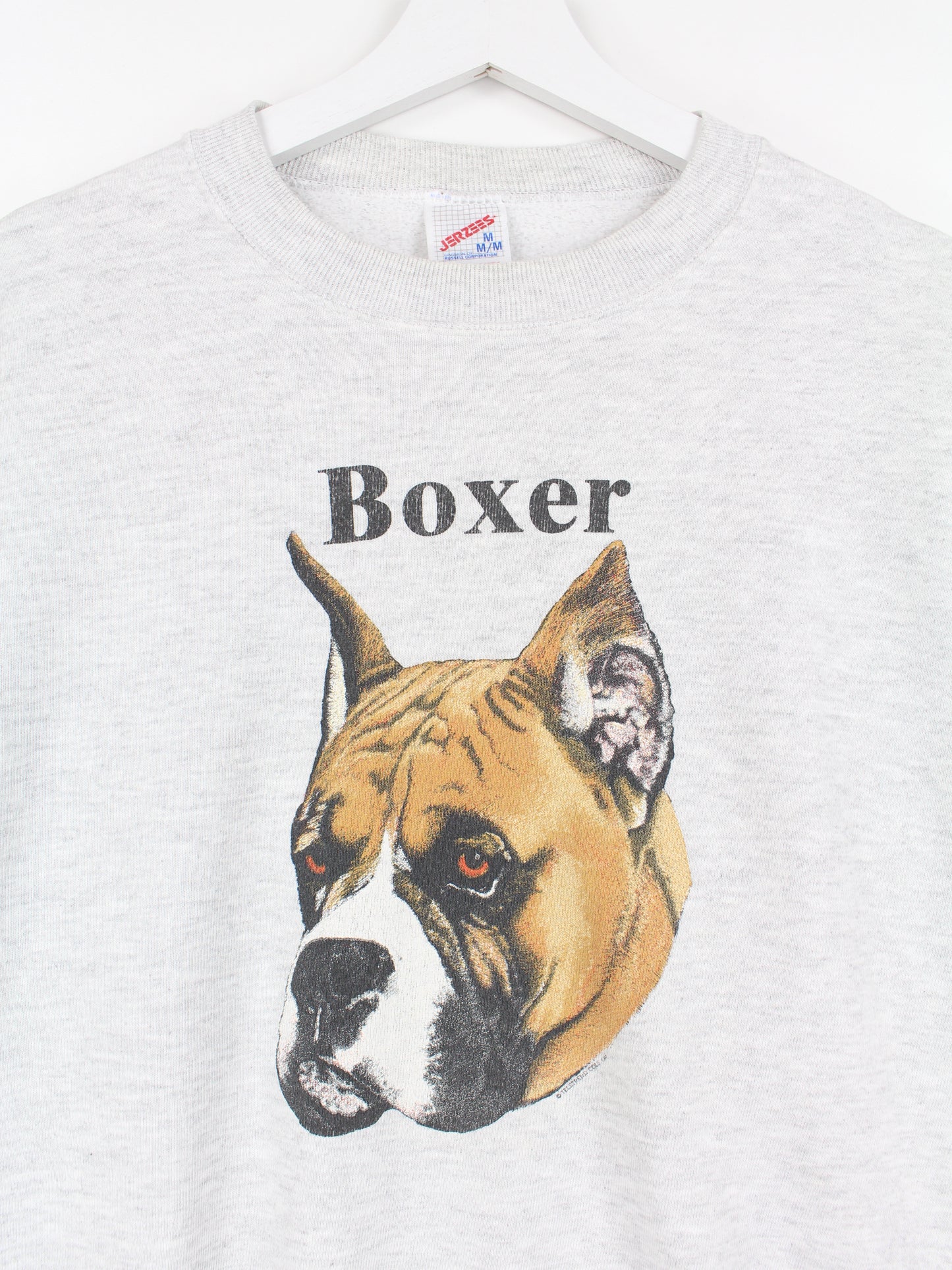 Jerzees  90s Boxer Sweater Grau M