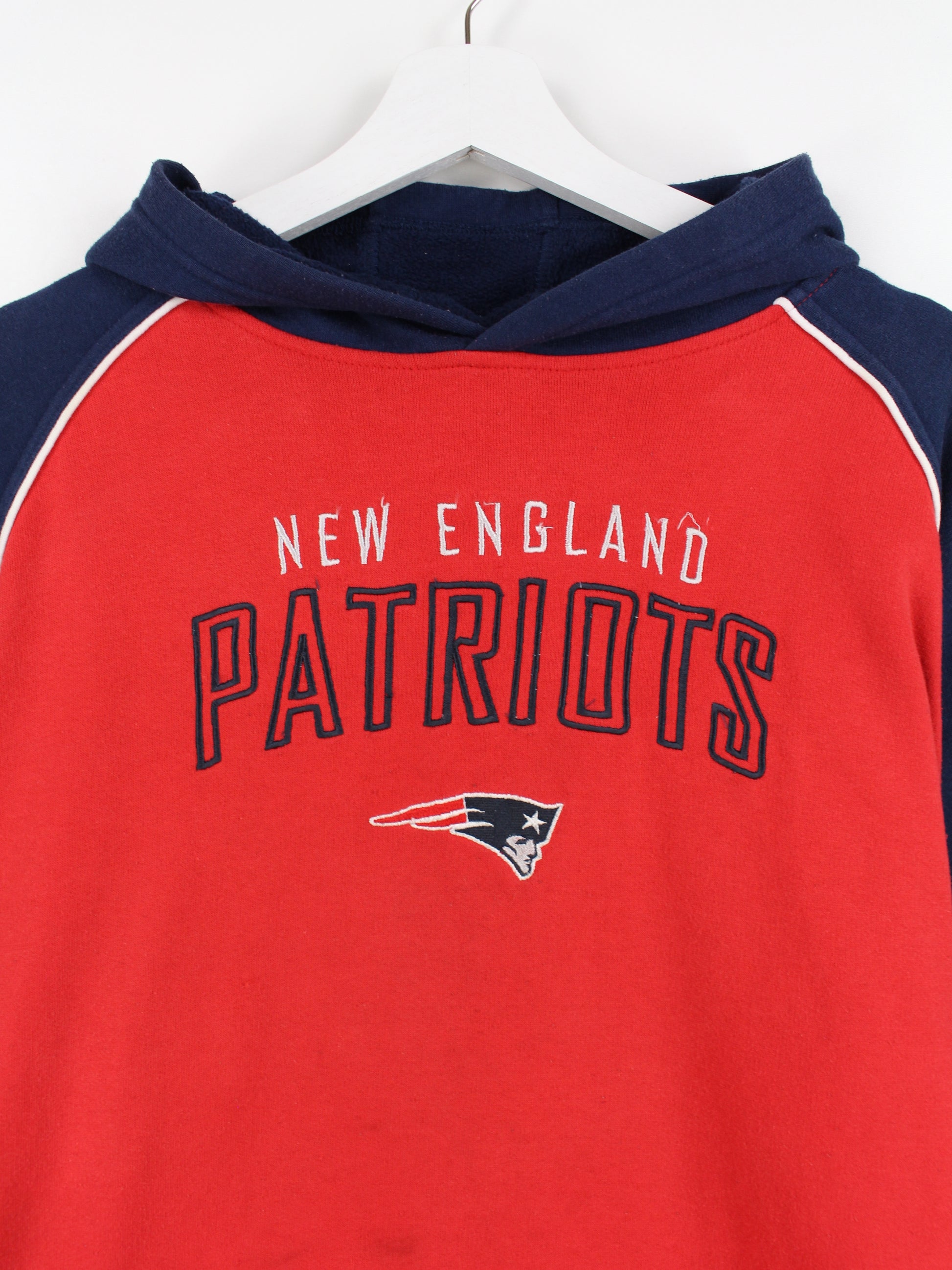 Reebok Patriots Hoodie Red/Blue S – Peeces