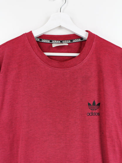 Adidas 90s T-Shirt Rot XL