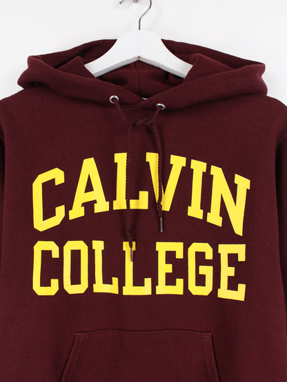 Champion Calvin College Hoodie Rot XS