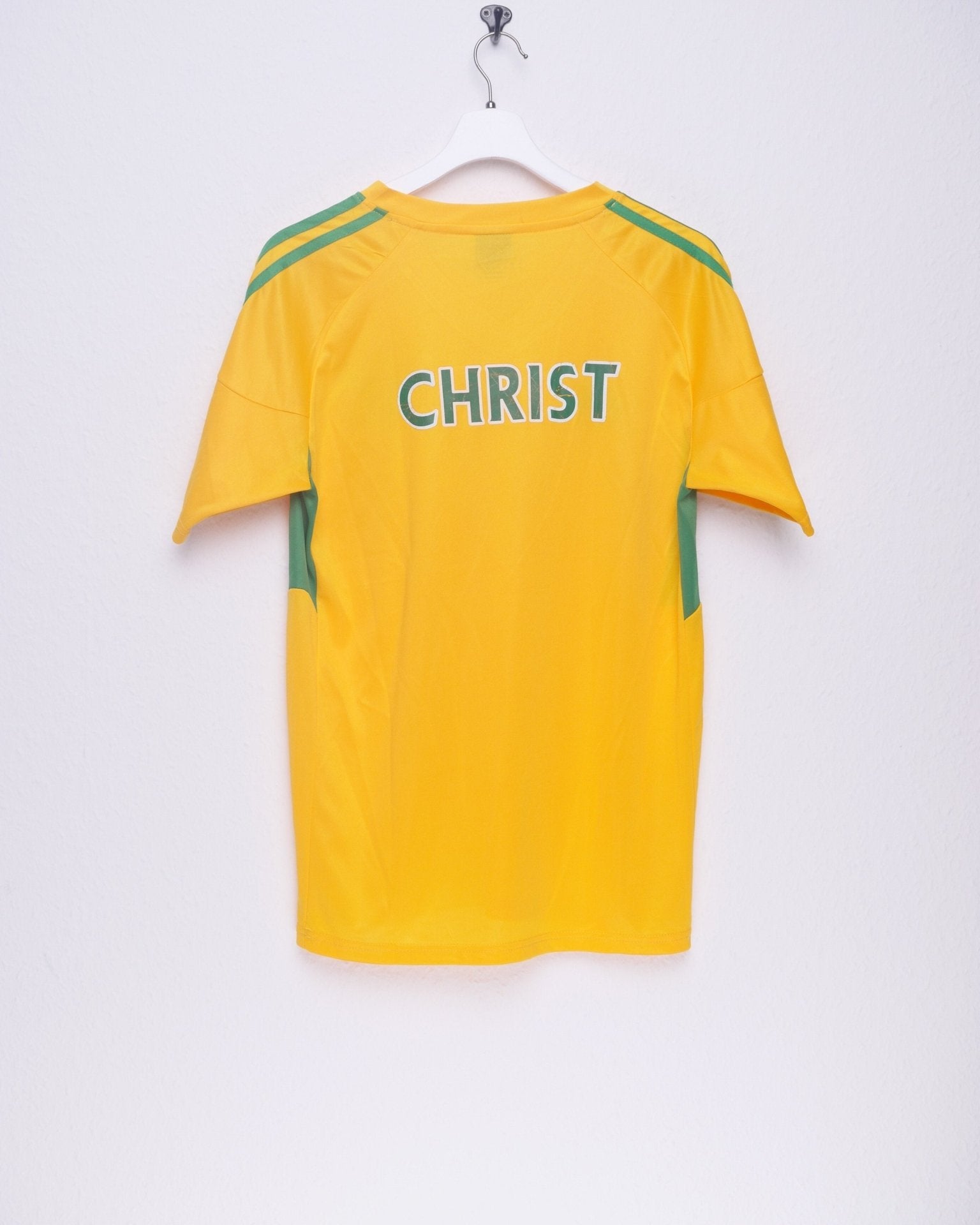 adidas Congo Fecofoot Christ embroidered Logo Jersey Shirt - Peeces