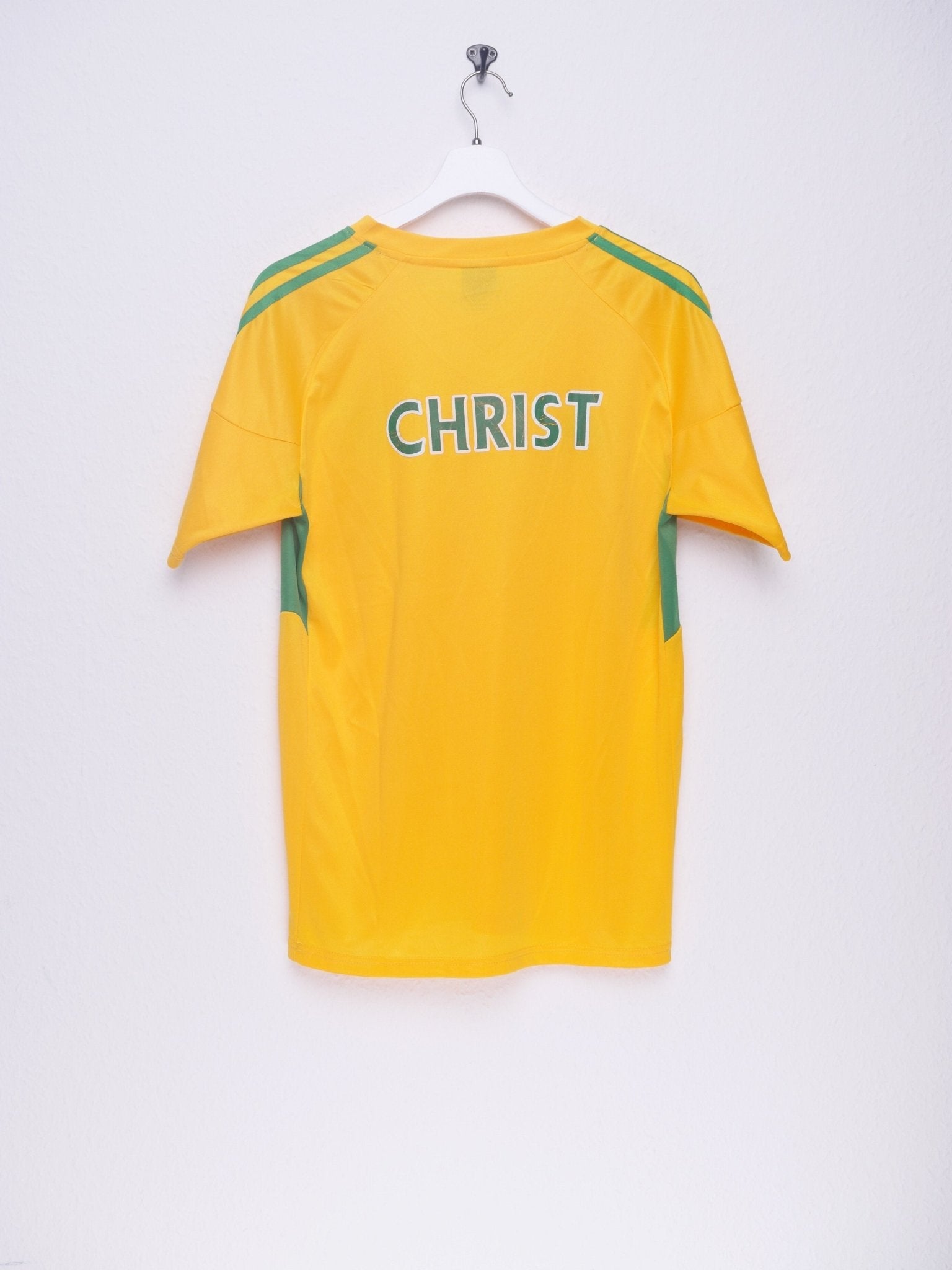 adidas Congo Fecofoot Christ embroidered Logo Jersey Shirt - Peeces