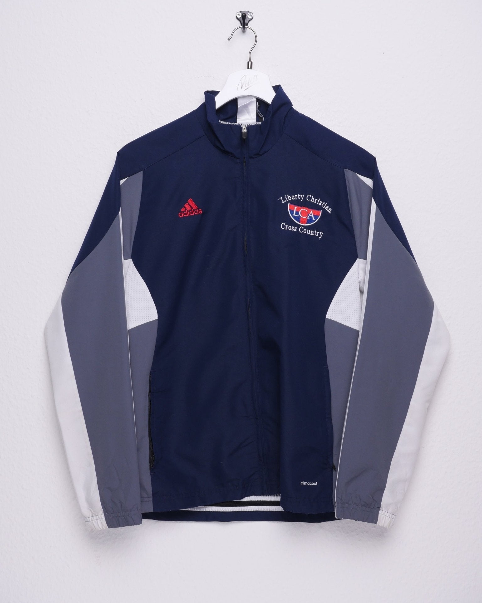 Adidas Cross Country embroidered Logos Track Jacket - Peeces