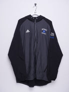 adidas Detroit Football embroidered Logo two toned Track Jacket - Peeces