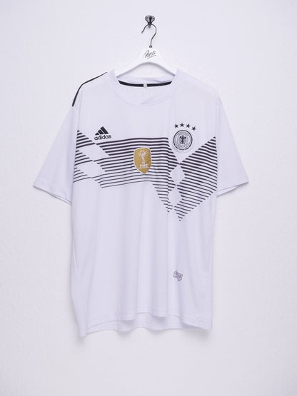 adidas Deutscher Fussball-Bund embroidered Logo Jersey Shirt - Peeces