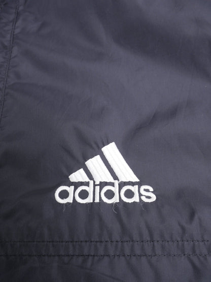 Adidas embroidered Black Vintage Track Jacket - Peeces