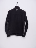 Adidas embroidered Logo black Fleece Jacke - Peeces