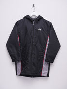 Adidas embroidered Logo black Heavy Jacket - Peeces