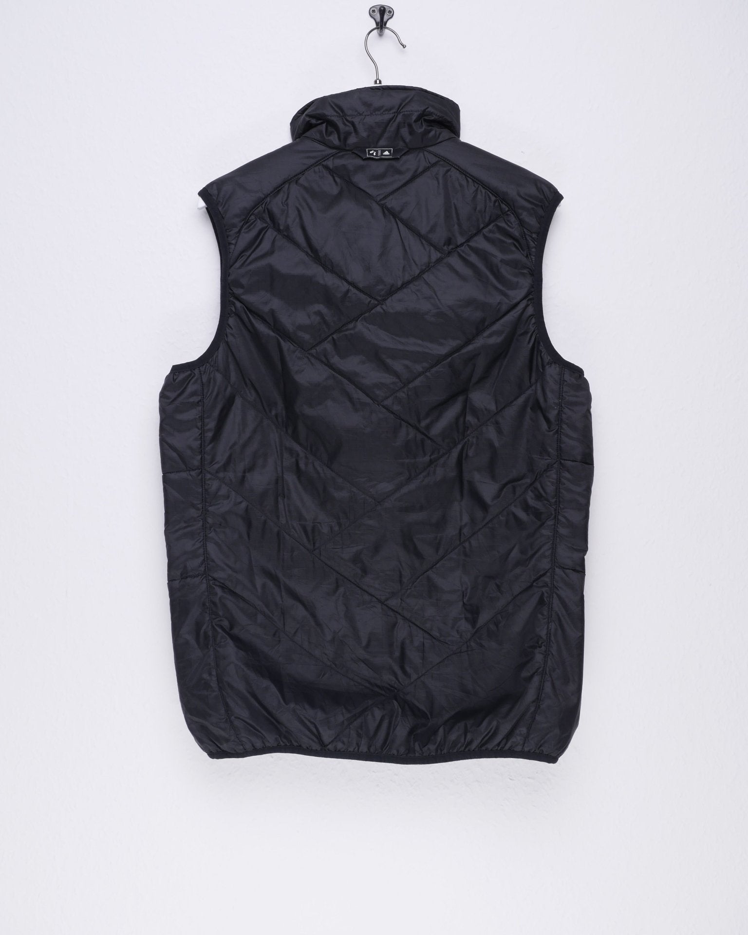 adidas embroidered Logo black Vest Jacke - Peeces