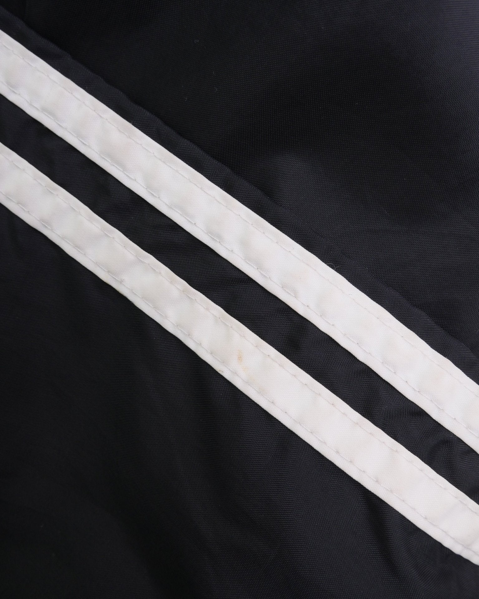 adidas embroidered Logo black Vintage Track Jacket - Peeces