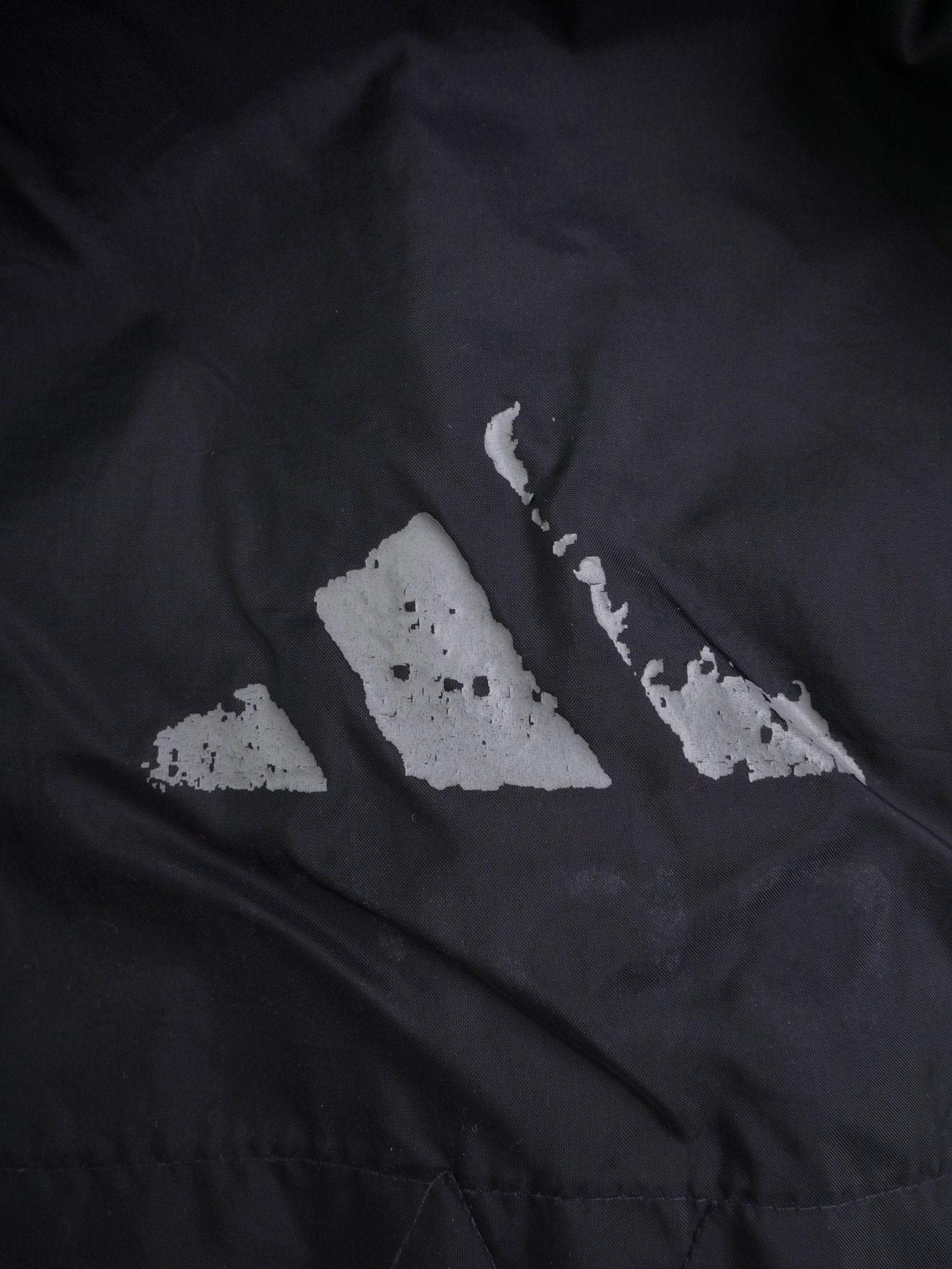adidas embroidered Logo black Vintage Track Jacket - Peeces