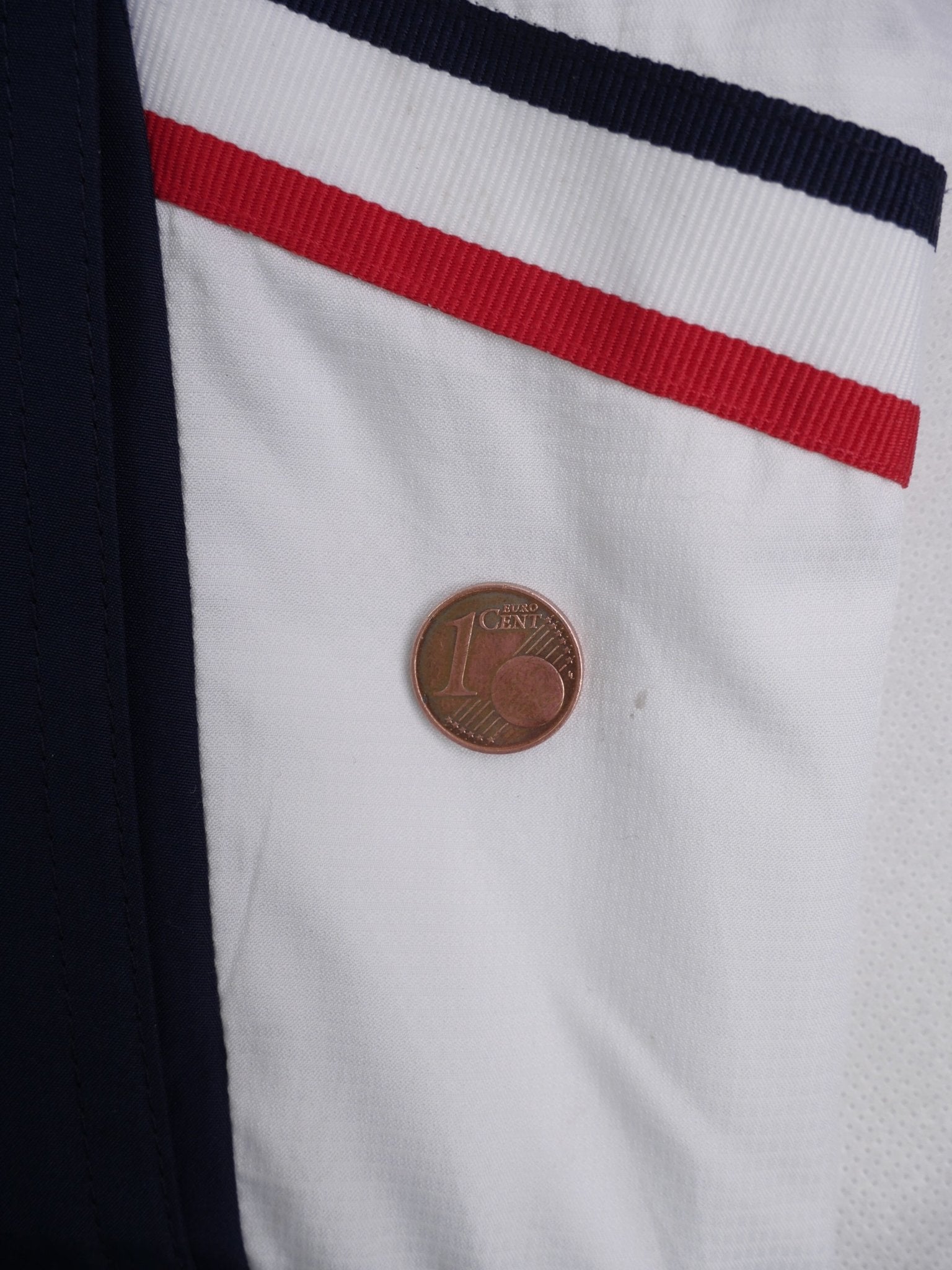 Adidas embroidered Logo 'Deutscher Fussball Bund' Soccer white Track Jacket - Peeces