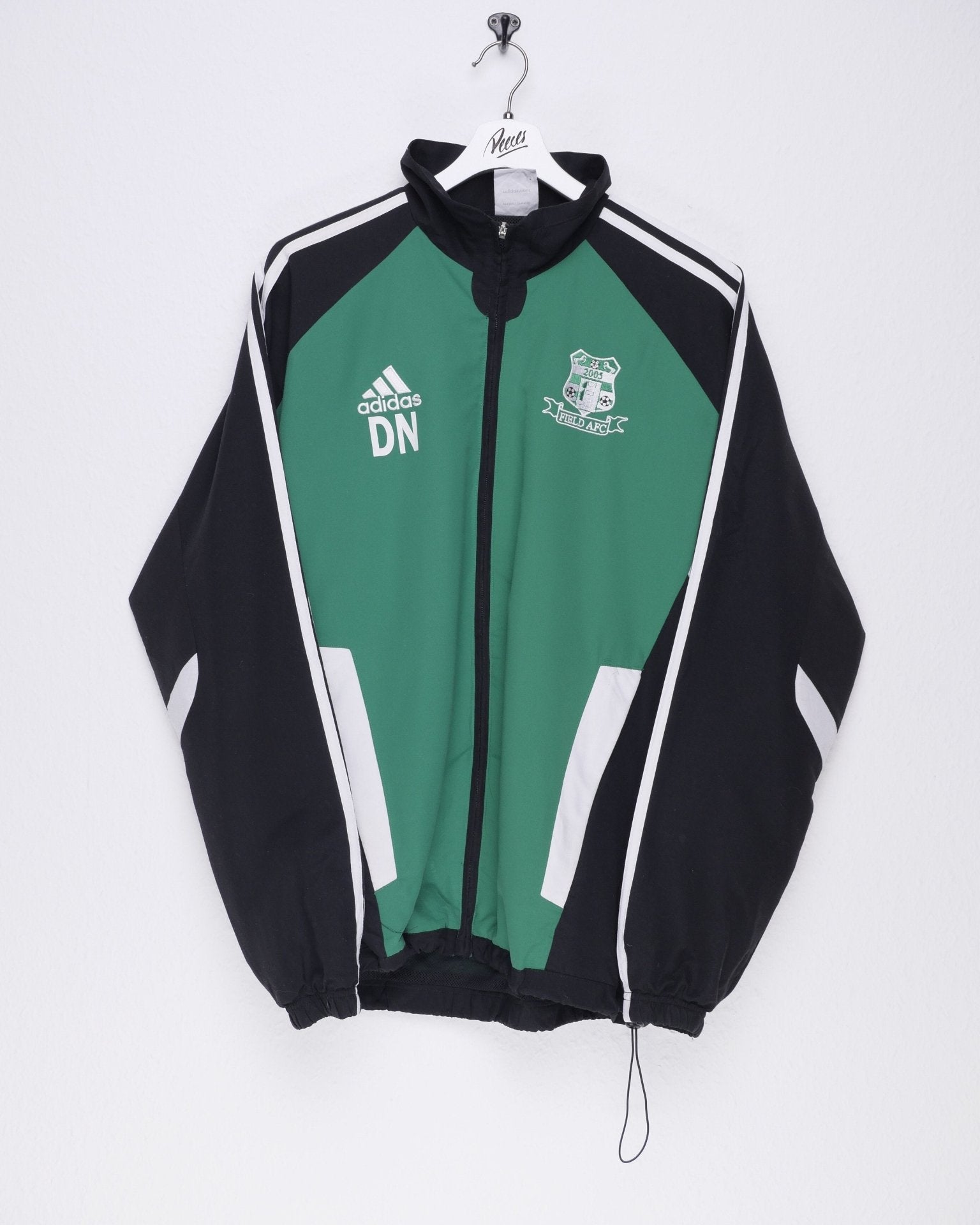 adidas embroidered Logo Field AFC Soccer Track Jacket - Peeces
