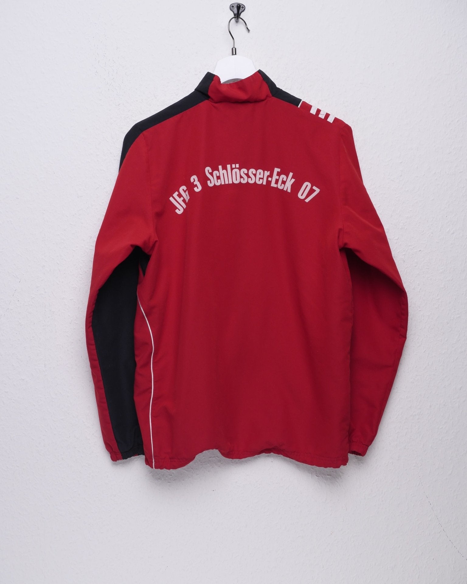 Adidas embroidered Logo 'JFG 3 Schlösser-Eck 07' Soccer two toned Track Jacket - Peeces