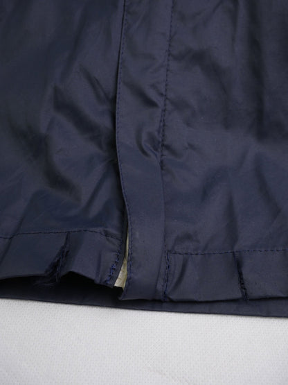 Adidas embroidered Logo navy Track Jacket - Peeces