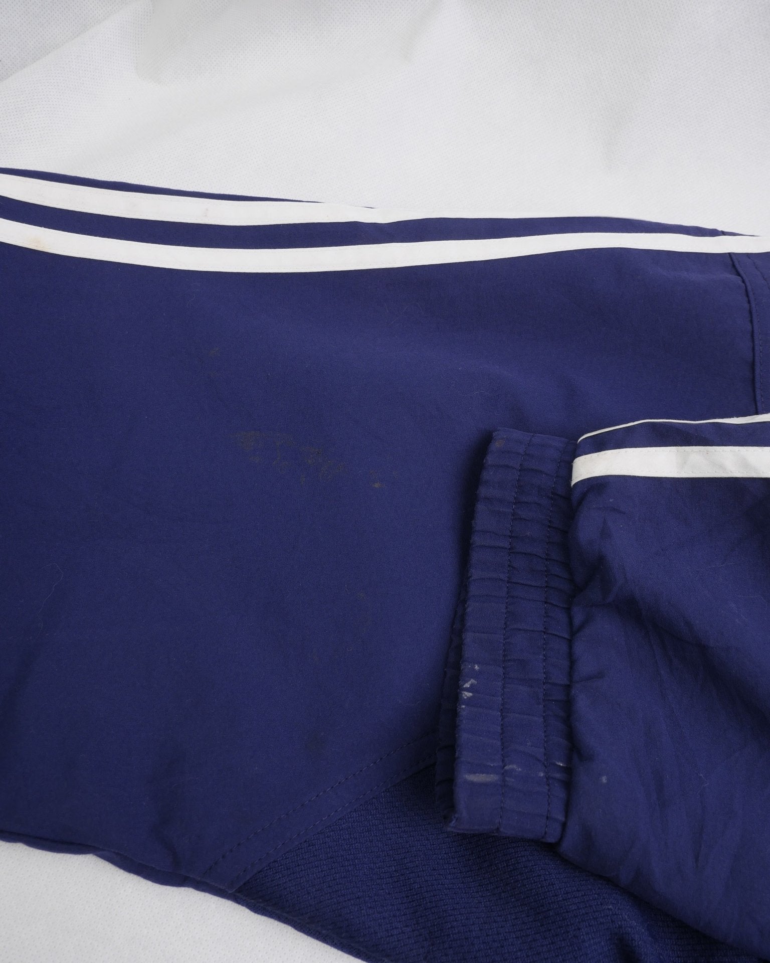 Adidas embroidered Logo navy Track Jacket - Peeces