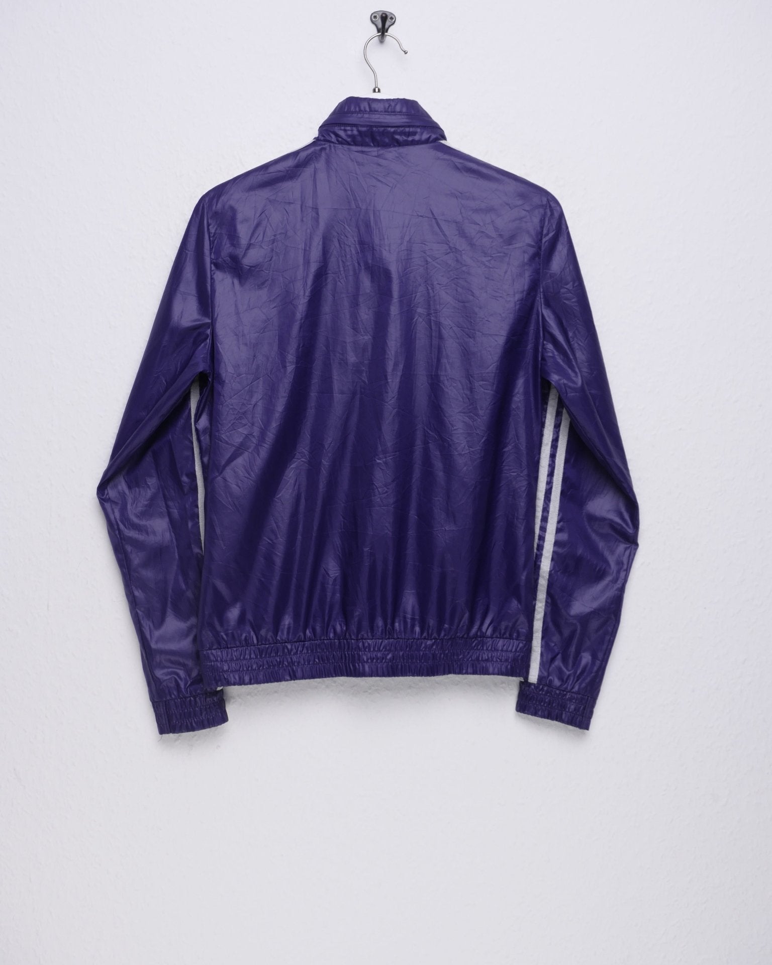 Adidas embroidered Logo purple Track Jacke - Peeces