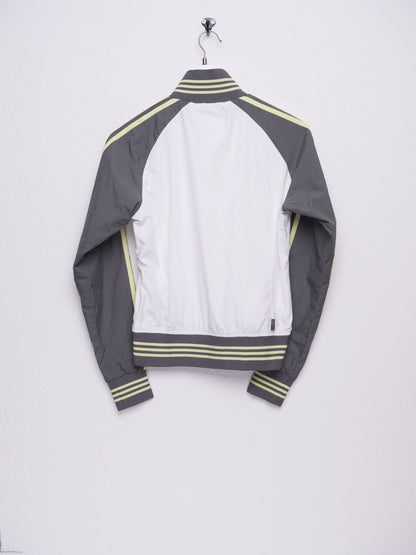 Adidas embroidered Logo three toned Track Jacket - Peeces