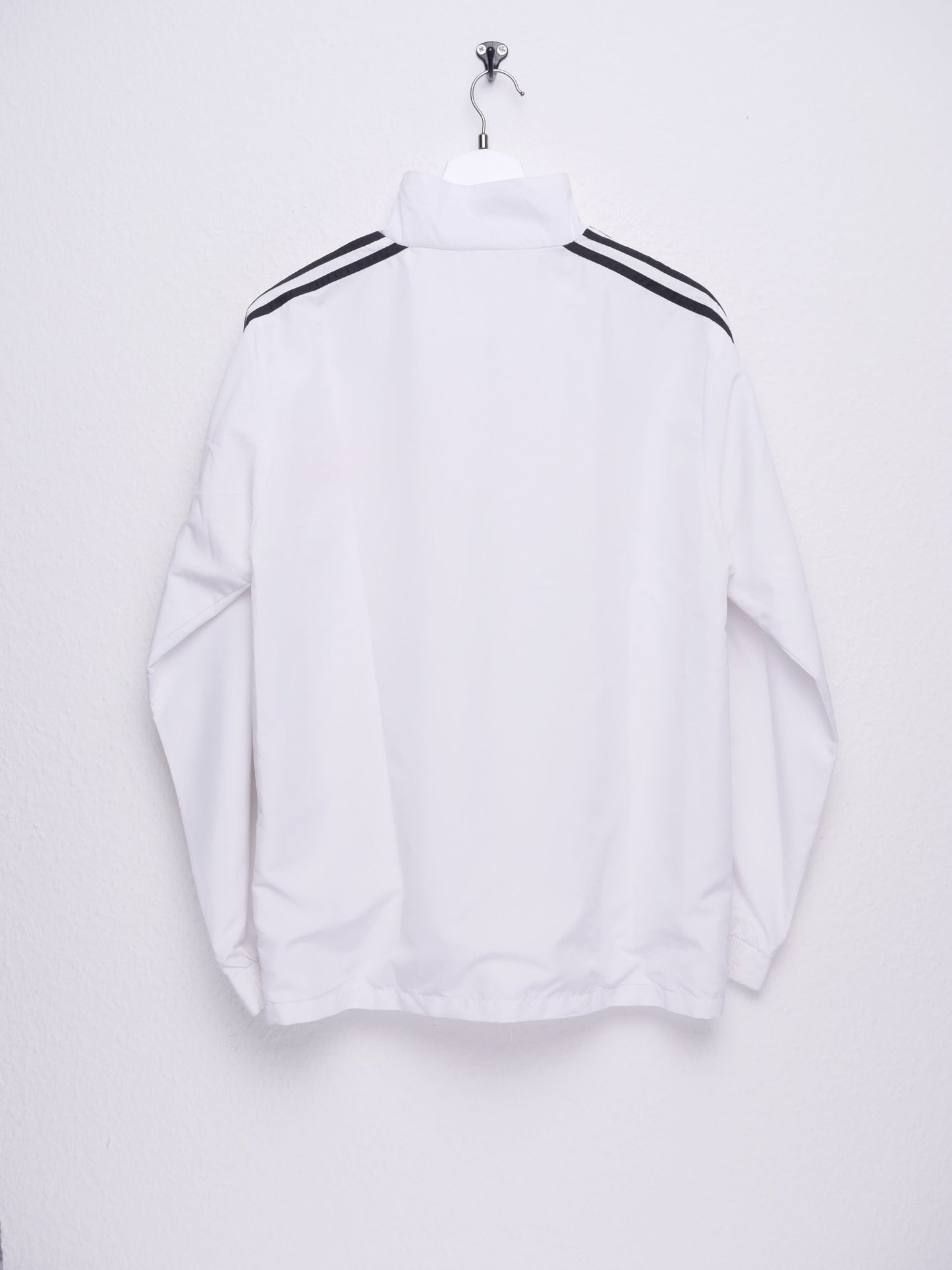Adidas embroidered Logo two toned Soccer Track Jacket - Peeces