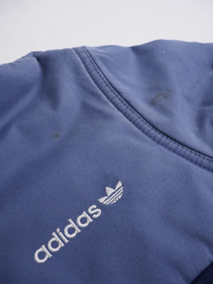 Adidas embroidered Logo two toned thick Jacket - Peeces