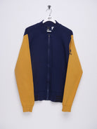 Adidas embroidered Logo two toned zip Sweater - Peeces
