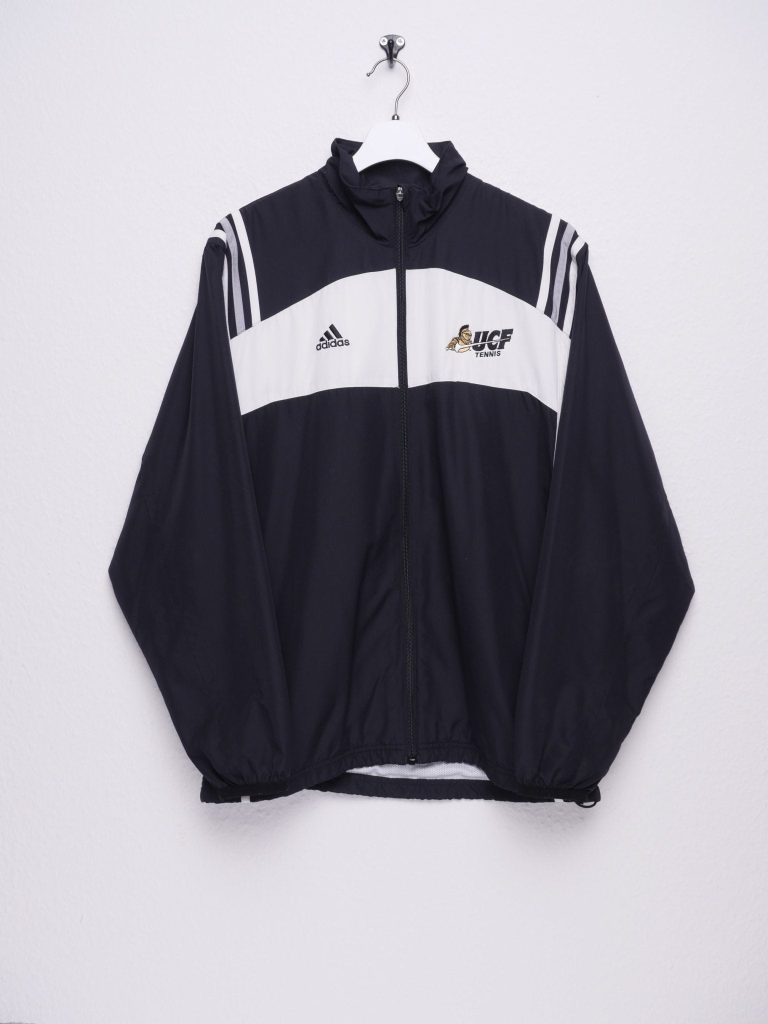 Adidas embroidered Logo 'UCF Tennis' Track Jacket - Peeces