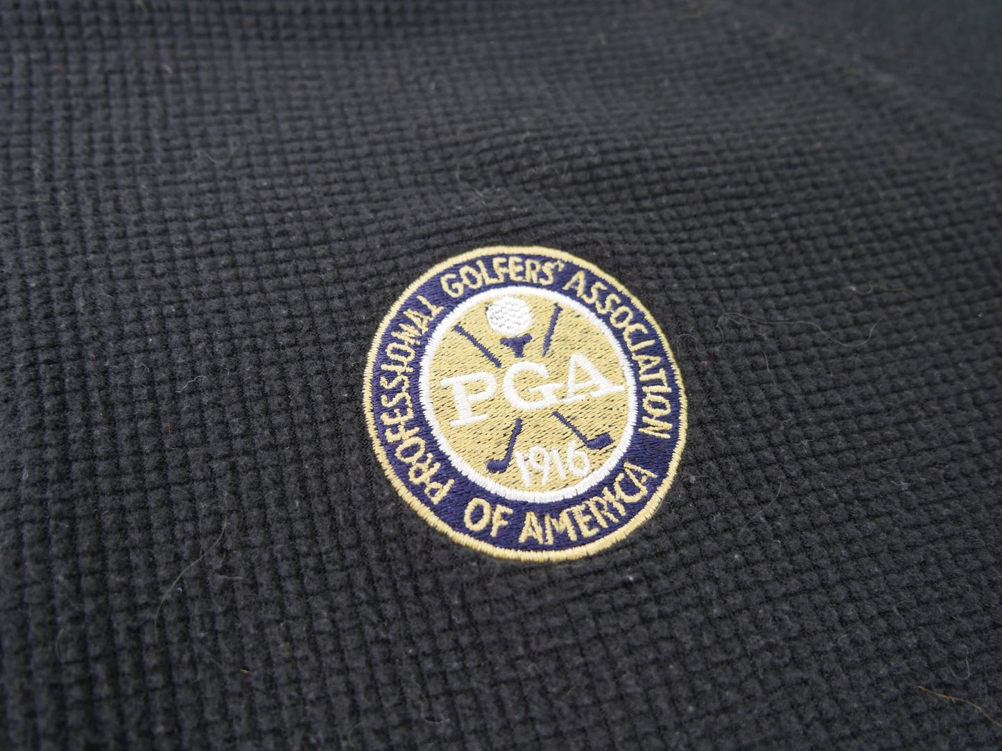 Adidas 'PGA' embroidered Logo Zip Sweater - Peeces