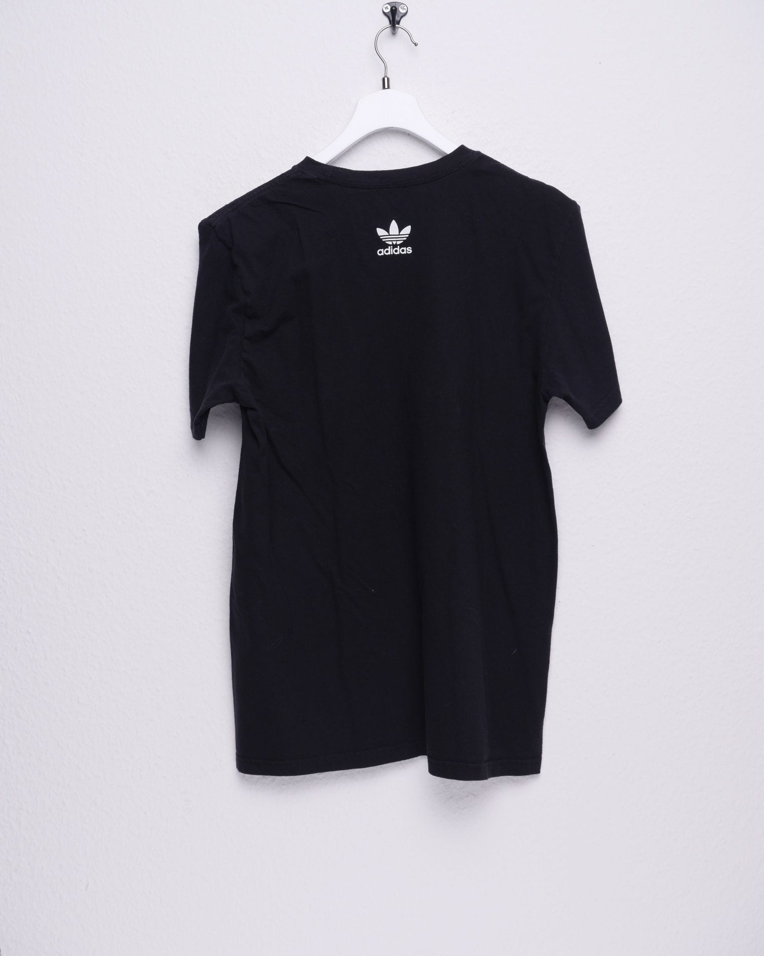 Adidas printed abstract Logo black Shirt - Peeces