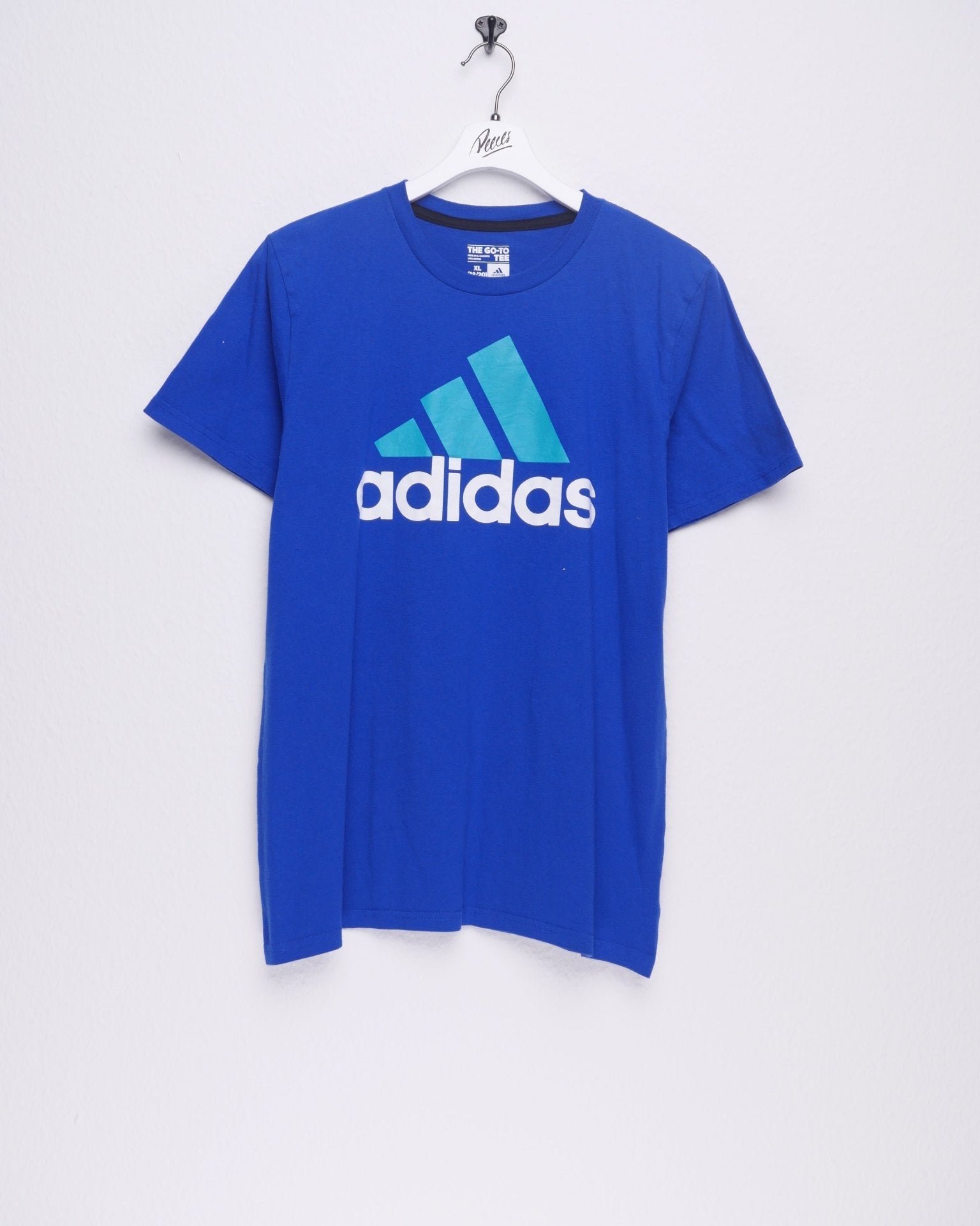adidas printed Logo blue Shirt - Peeces
