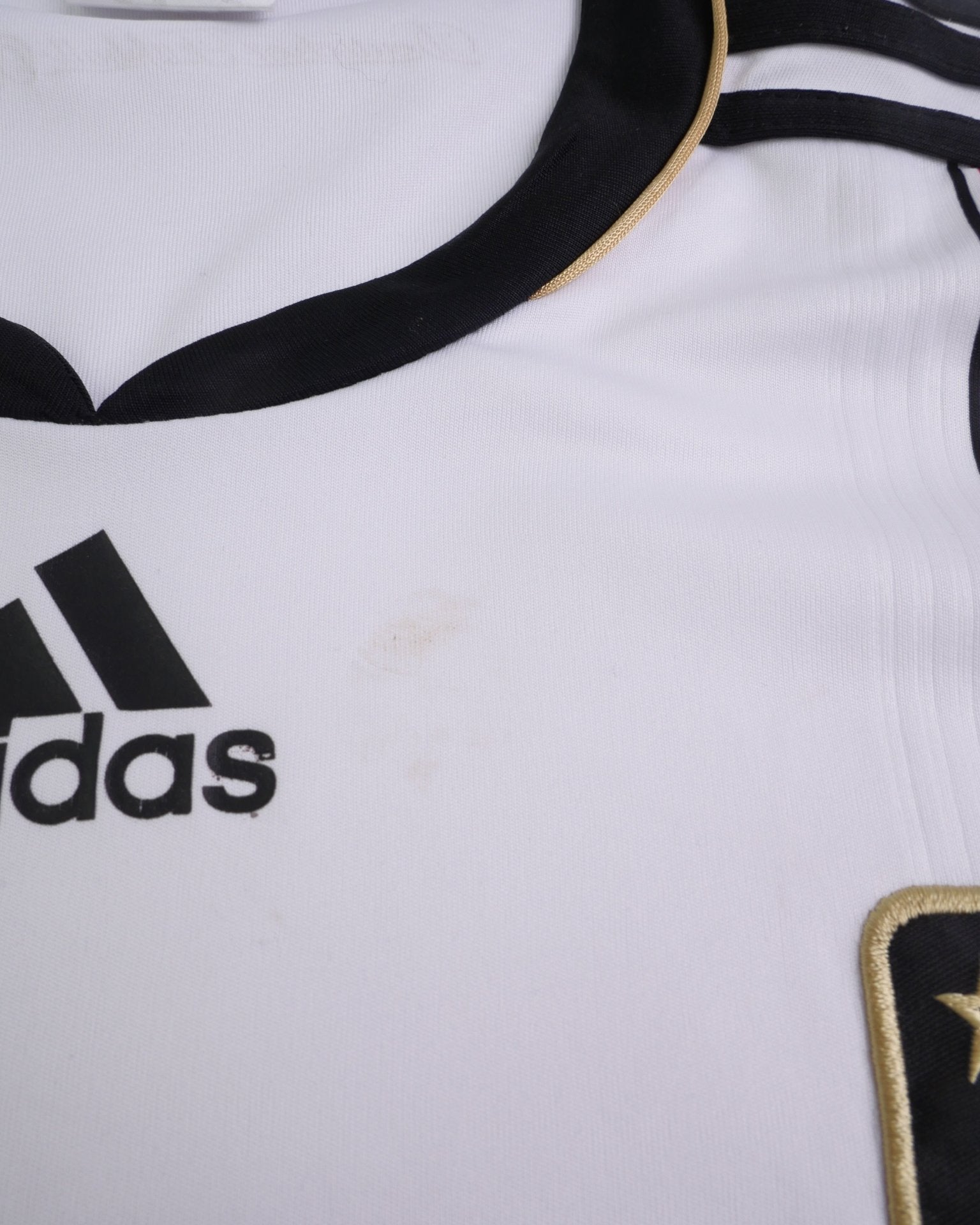 Adidas printed Logo 'German National Team' white Jersey Shirt - Peeces