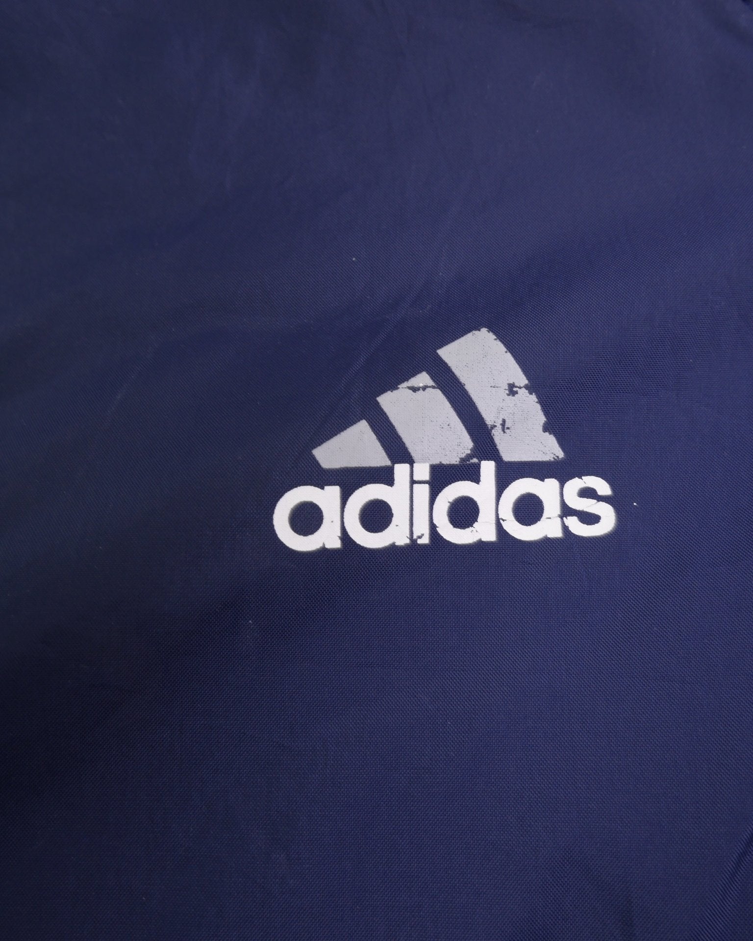 Adidas printed Logo navy Vintage Jersey Sweater - Peeces