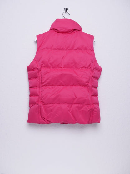 adidas printed Logo pink Puffy Vest Jacke - Peeces