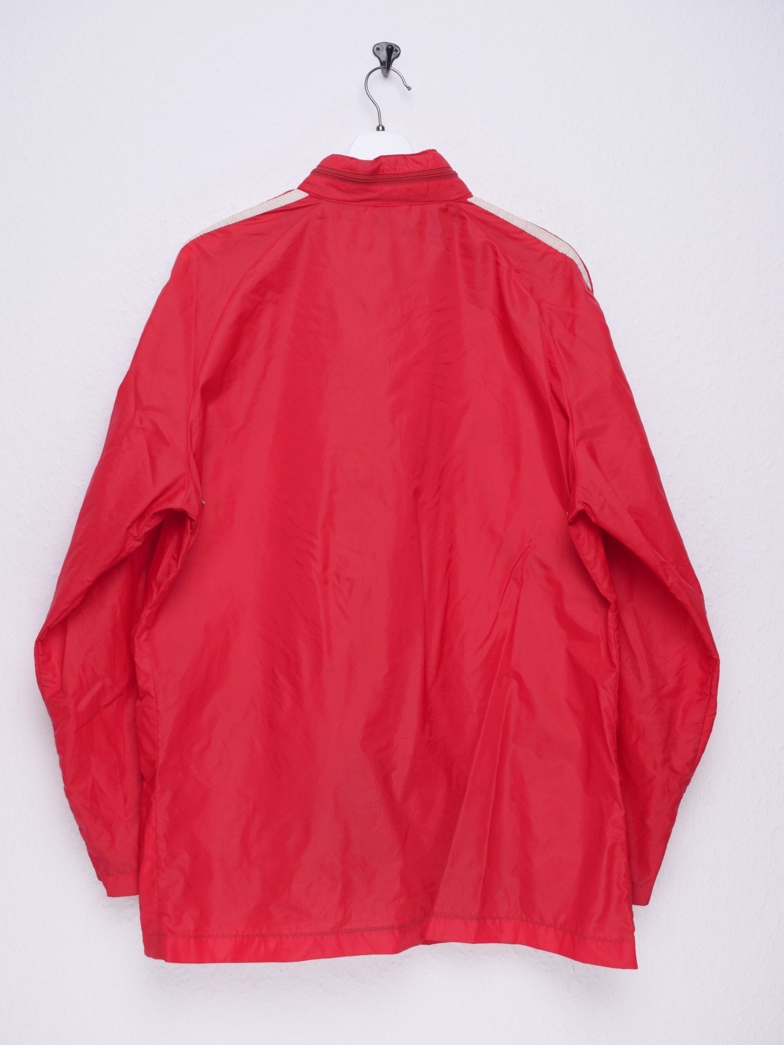 adidas printed Logo red Track Jacket - Peeces