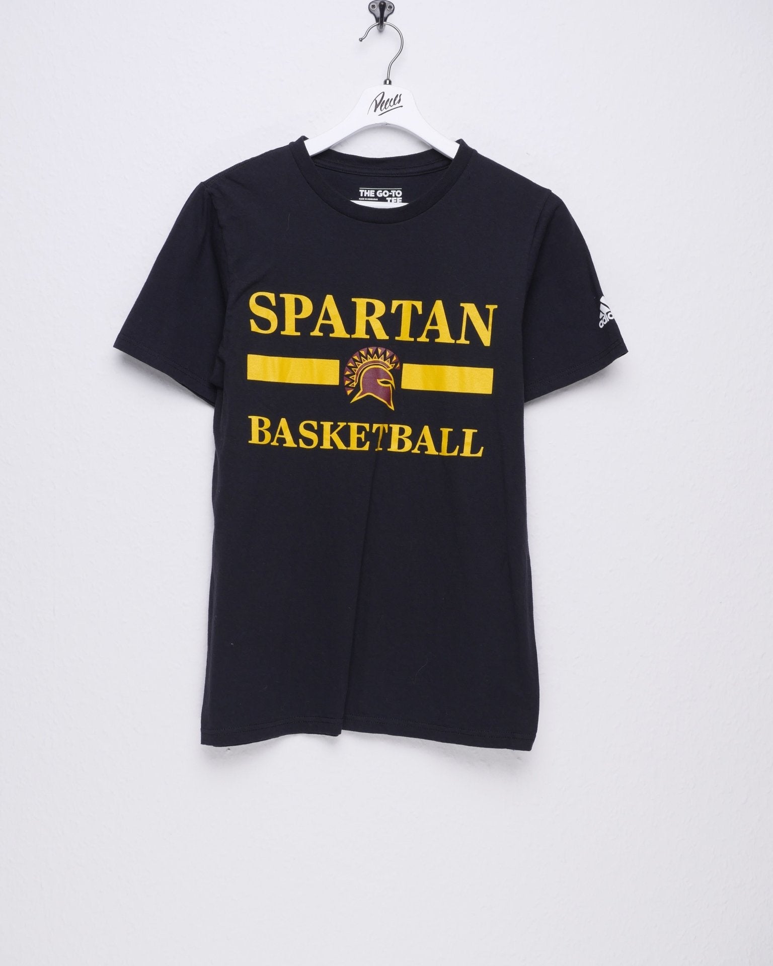 Adidas printed Logo 'Spartan Basketball' black Shirt - Peeces