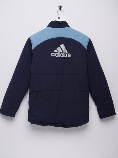 Adidas printed Logo two toned thick Track Jacket - Peeces