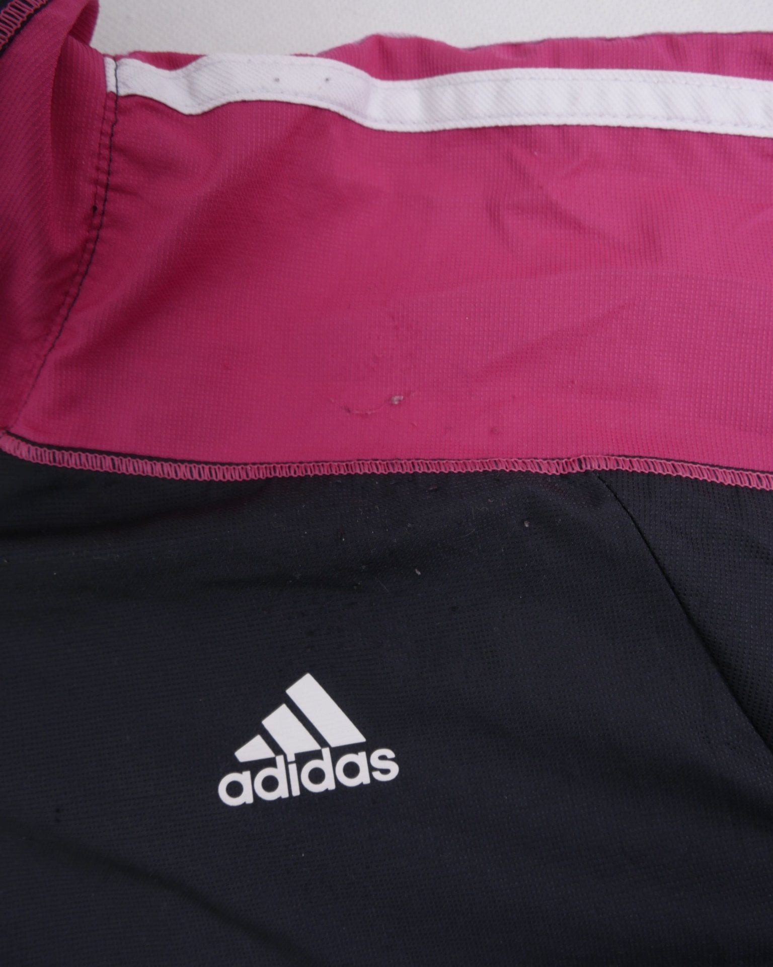 Adidas printed Logo two toned Track Jacket - Peeces