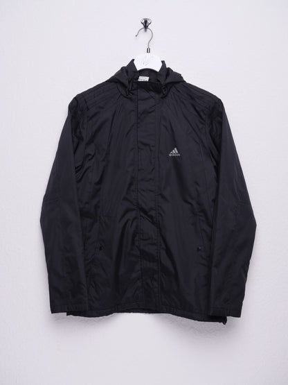Adidas printed Logo Vintage black Track Jacket - Peeces