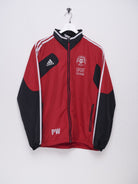 Adidas 'Sport Reischmann' embroidered Logo red Track Jacket - Peeces
