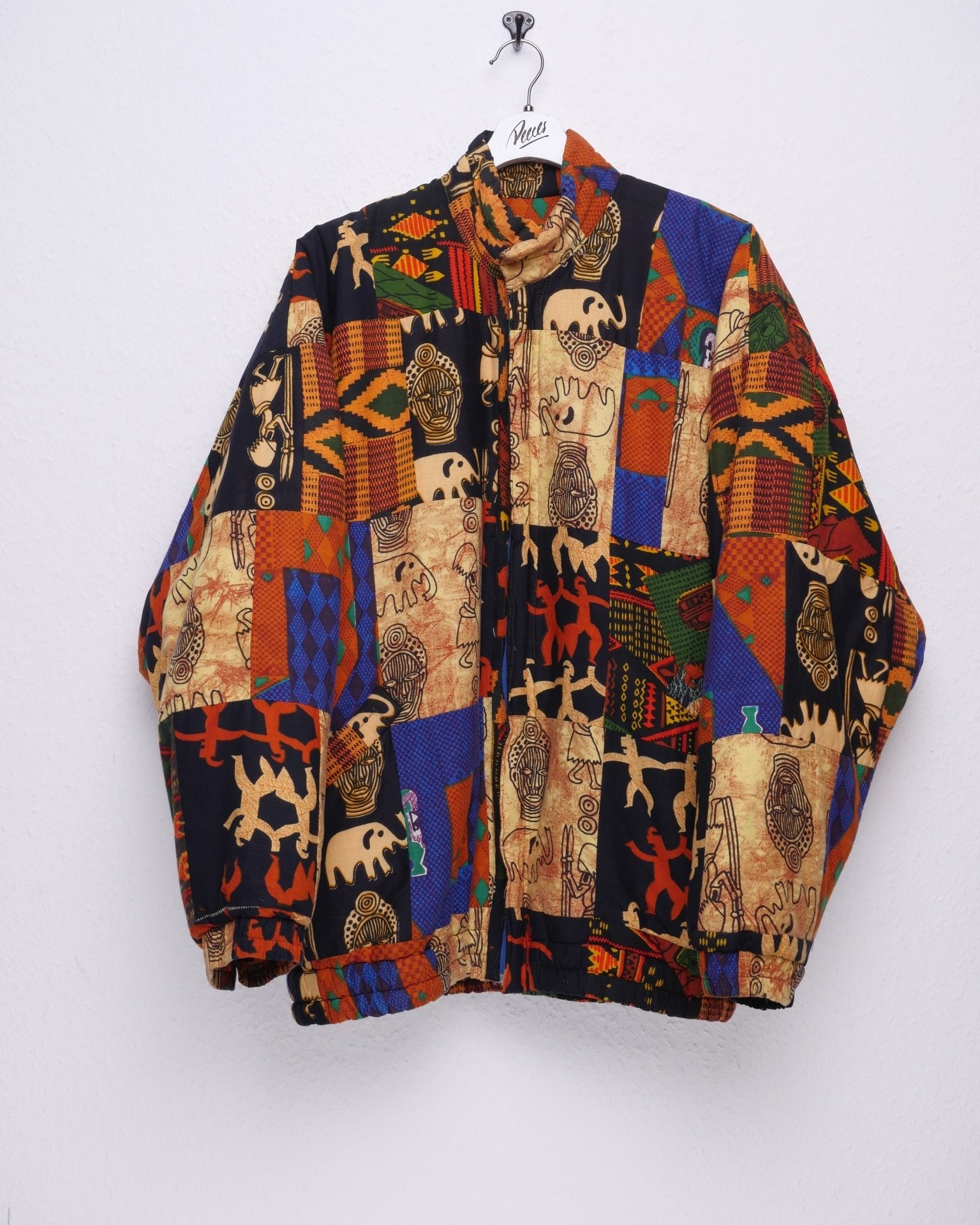 African Graphic Vintage reversible Sweater - Peeces