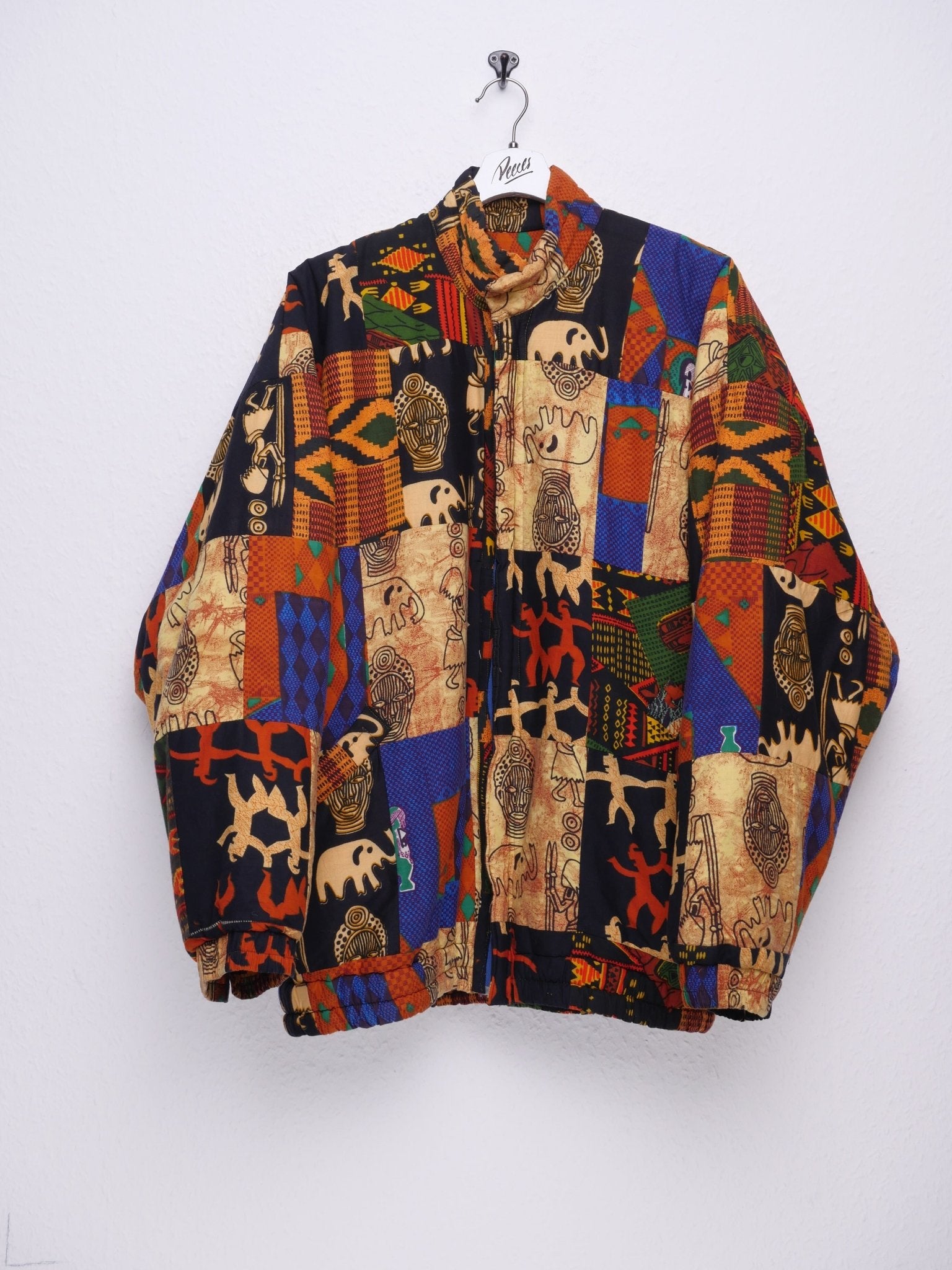 African Graphic Vintage reversible Sweater - Peeces