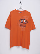Auburn University Tigers Football printed Logo orange Shirt - Peeces