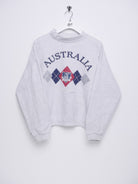 Australia printed Graphic Vintage Sweater - Peeces