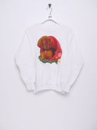 Baby Dog printed Graphic Vintage Sweater - Peeces